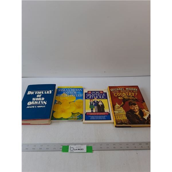 (4) Variety Of Books