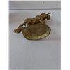 Image 3 : Brass Unicorn & Bowl Decorations