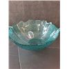 Image 5 : Glass Bowl & Tray- Leaf Pattern