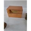 Image 3 : Recipes Box, Bell & Brass Bowl With Duck Handles