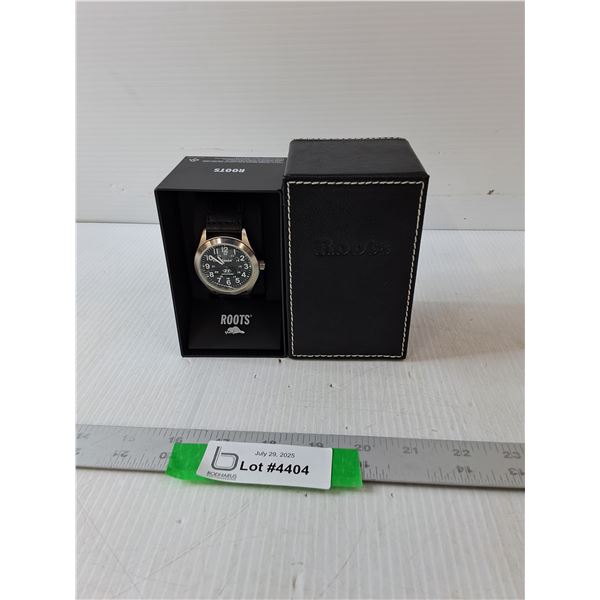 Roots Watch- Seconds Hand Fells Off- As Is