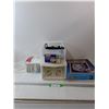 Image 1 : (25) PC Acrylic, Sequin Art & Box Of Hot Glue Guns & Other Craft Supplies