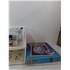 Image 6 : (25) PC Acrylic, Sequin Art & Box Of Hot Glue Guns & Other Craft Supplies
