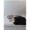 Image 1 : (5) Variety Of Books, Variety Of Hair Accessories, Black Pants(4X) & Dress(2X)