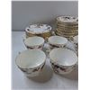 Image 2 : Minton Ancestral Bone China -  (22) Saucers, (13) Cups