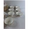 Image 5 : Minton Ancestral Bone China -  (22) Saucers, (13) Cups