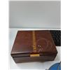 Image 2 : Wooden Box, CD Case, Keyboard, Misc - As Is