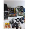 Image 5 : Assorted - (6) Speakers, (3) Computer Mouses, (4) Computer Parts,  Mouse Traps - As Is
