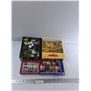 Image 1 : (4) Puzzles - 550 Piece Puzzle, 1000 Piece Puzzle, 500 Piece Puzzle, 135 Piece Puzzle - As Is