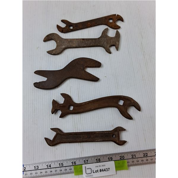(5) Wrenches - As Is