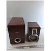 Image 1 : (2) Phillips Speakers - As IS CANNOT SHIP