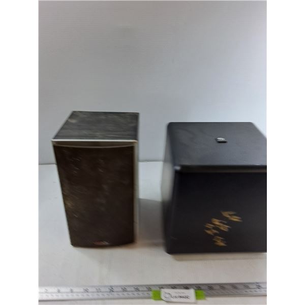 (2) Speakers - As IS CANNOT SHIP