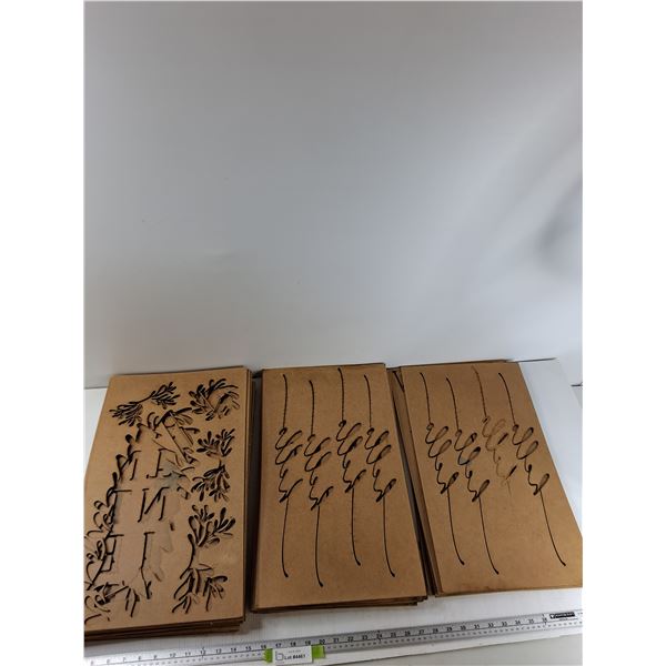 Assorted Stencils - As Is