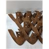 Image 2 : (12) Vintage Cultivator Blades - As Is CANNOT SHIP