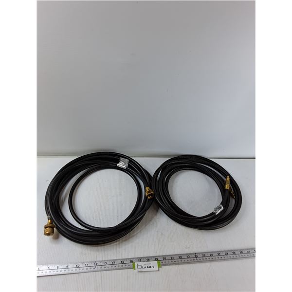 (2) L.P And Natural Gas Hoses - As Is