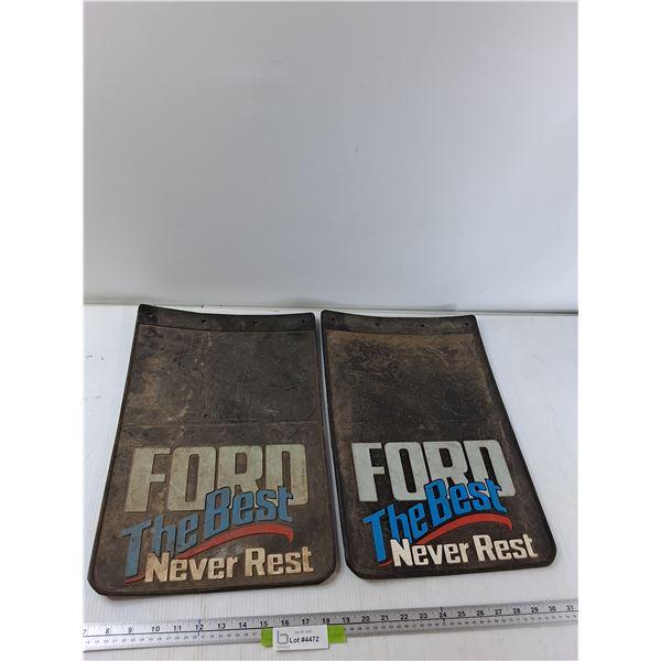 (2) Ford Mudflaps - As Is