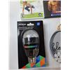 Image 2 : Assorted - Kaleidoscope Light Bulb, Kickstand, (3) Hip Hop Abs CD, Misc - As Is
