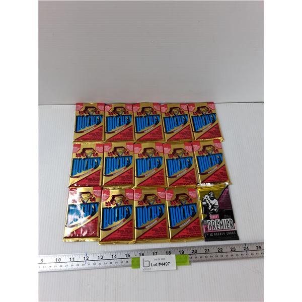 (15) Hockey Cards - (14) 1993-1994 Premier Series 2 Hockey Cards, 1995 Premier Series 1 Hockey Card