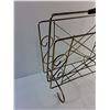 Image 3 : Brass Magazine Rack 15" x 15" x 6"