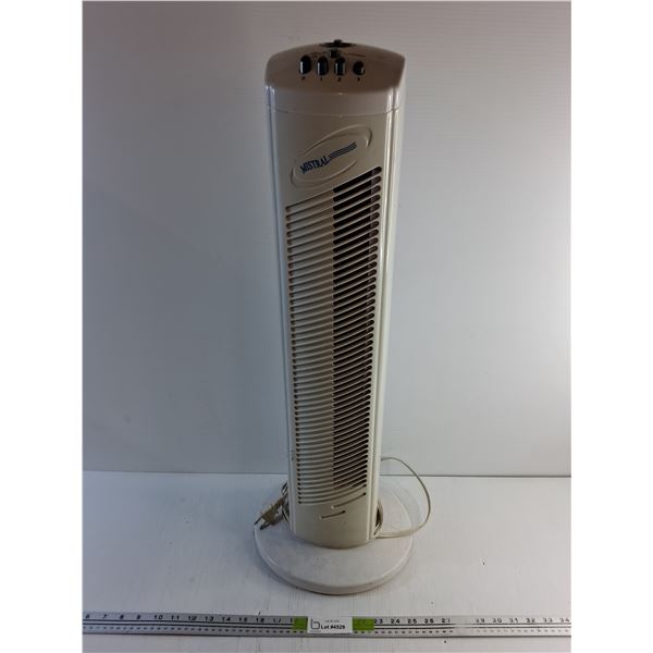 Mistral Floor Fan - Tested, 30" x 6" x 6"  -  PICK UP ONLY