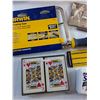 Image 4 : Ratchet Screwdriver and Bit Set, Plating Cards, Irwin Coping Saw, Replacement Blades and Misc