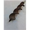 Image 2 : Antique Wood Auger - 19" Bit x 17" Handle