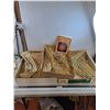 Image 1 : (3) Boxes of Wheat Stalks & "Country Straw 2" Crafter's Guide
