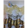Image 3 : Butterfly Decor Lot & Flower "Child" Flower Handcrafted