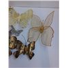 Image 4 : Butterfly Decor Lot & Flower "Child" Flower Handcrafted