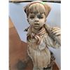 Image 2 : * Girl Garden Decor Statue - Some Wear - Missing Buckets - 25" x 30" - CANNOT SHIP