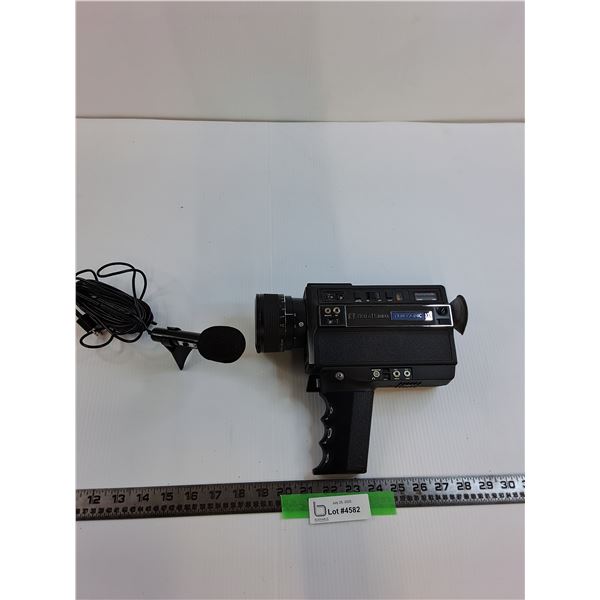 Vintage Bell & Howell Filmsonic XL Camera & Microphone - As Is, Untested