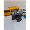 Image 2 : Sylvania Blue Dot Flash Camera Bulbs & Vintage Diana Camera - As Is