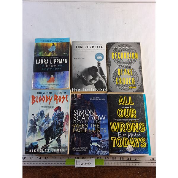 Books - Blake Crouch, Tom Perrotta and Laura Lippman