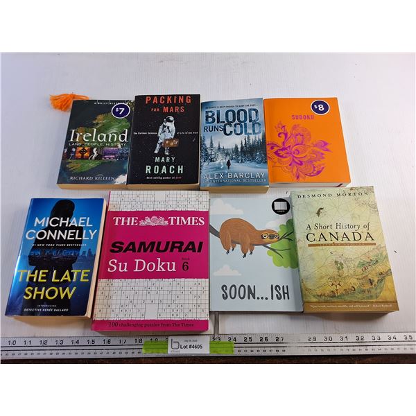 Books - Desmond Morton, Sudoku and Alex Barclay