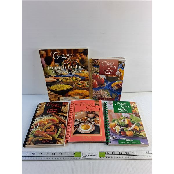 Company's Coming Cookbooks - Low Fat Pasta, Chinese Cooking and Timeless Recipes
