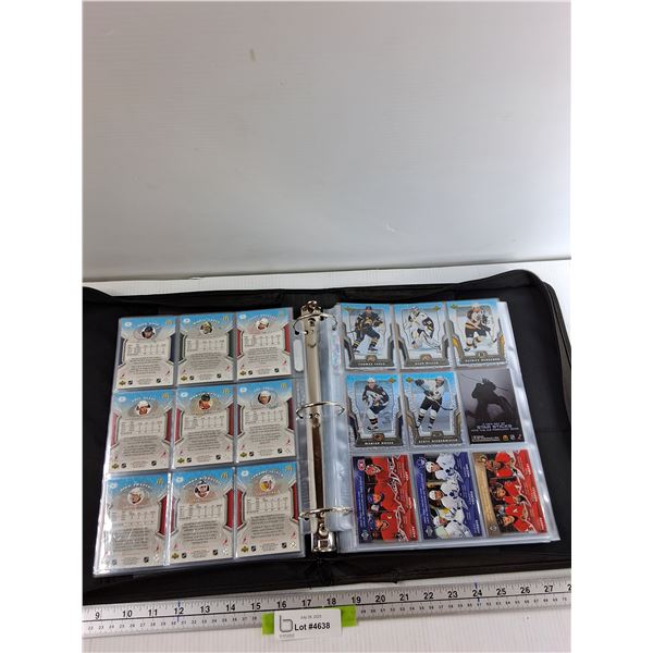 Assorted Hockey Cards And Binder - As Is CANNOT AUTHENTICATE