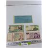 Image 1 : Vintage Check, Romanian, Peru, Argentinian, Misc Banknotes - As Is CANNOT AUTHENTICATE