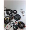 Image 3 : Assorted RCA Cables, Speaker Cables  - As Is