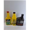 Image 4 : (2) Chainsaw Bar Oil, Prestone Antifreeze Coolant, Power Steering Steer Seal, Misc - As Is CANNOT SH