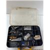 Image 3 : Organizer Box With Assorted Nails, Screws, Drywall Anchors, Misc - As Is