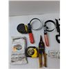 Image 2 : (2) Oil Filter Wrenches, (2) Tape Measures, Organic Vapor Cartridge, Misc - As Is