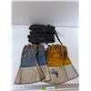 Image 1 : (3) Pairs Of Gloves - (2) Leather Work Gloves, Winter Gloves