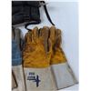 Image 3 : (3) Pairs Of Gloves - (2) Leather Work Gloves, Winter Gloves