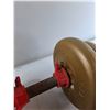Image 6 : York Barbell Weights - (6) 10 LBS Weights, (2) 5 LBS Weights, (2) 2 1/2 Weights - CANNOT SHIP