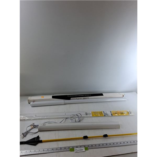 Assorted - Step In Post, Under Cabinet LED Light, Door Sweep, Window Film - Works - PICK UP