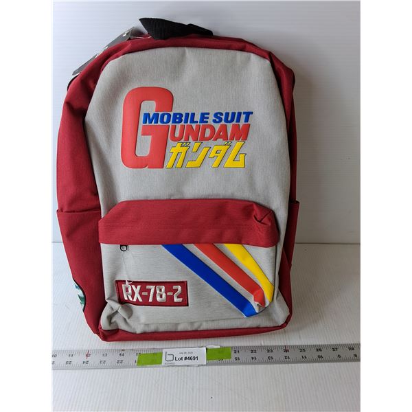 Mobile Suit Gundam Backpack, New