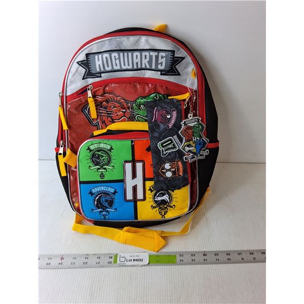 Child's Hogwarts Backpack, Lunchkit & Pencil Case- New