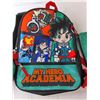 Image 2 : My Hero Academia Child's Backpack, Pencil Case & Lunchkit- New