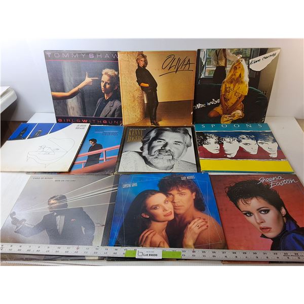 (10) Records- Olivia, Sheena Easton, Kenny Rogers, Misc.