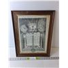 Image 1 : Grand Lodge Free Masons of Scotland Framed Document 18.25" x 14.25"